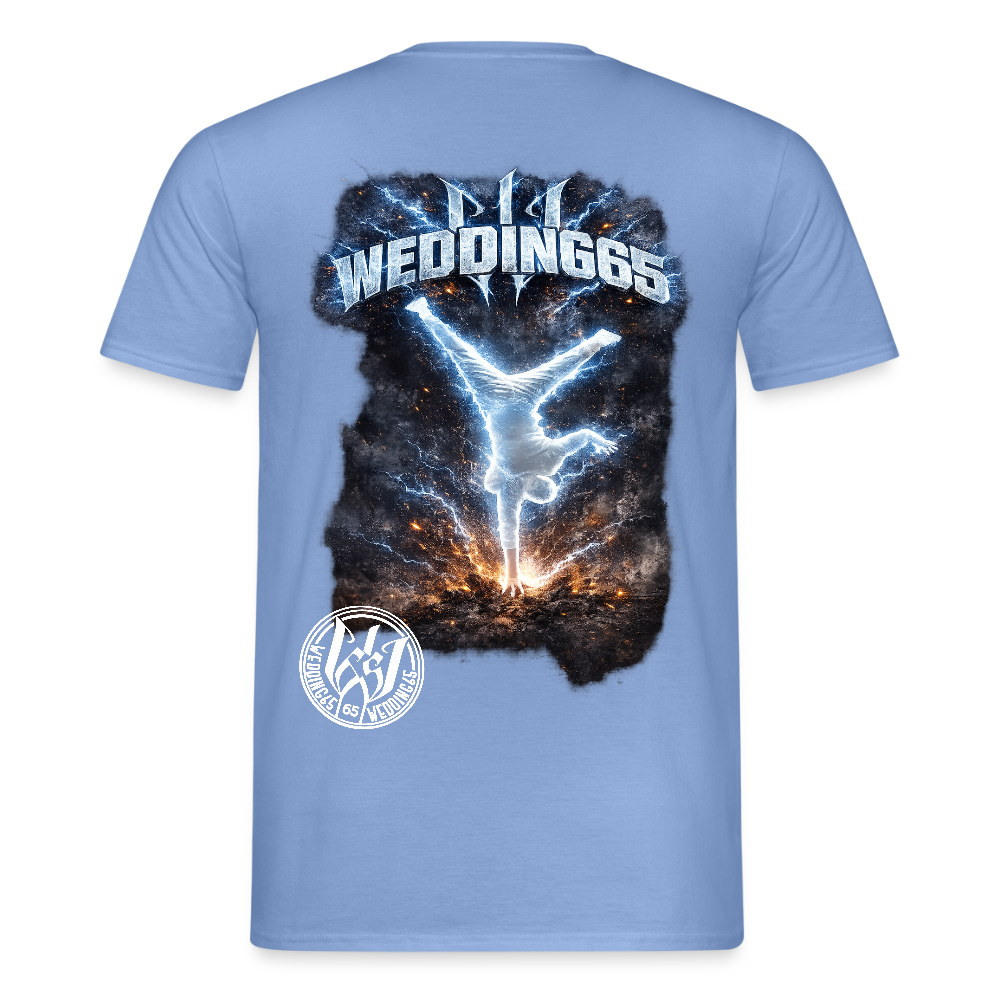 Mesutman 99 Wedding 65 Flash Männer T-Shirt - Carolina Blue