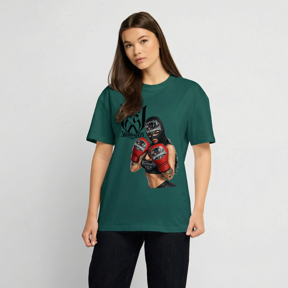 Boxer Wedding65 Heavy Oversize T-Shirt - hunter Green