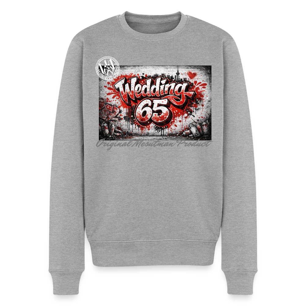 Men’s Berlin Wedding65 Premium Sweatshirt - Grau meliert