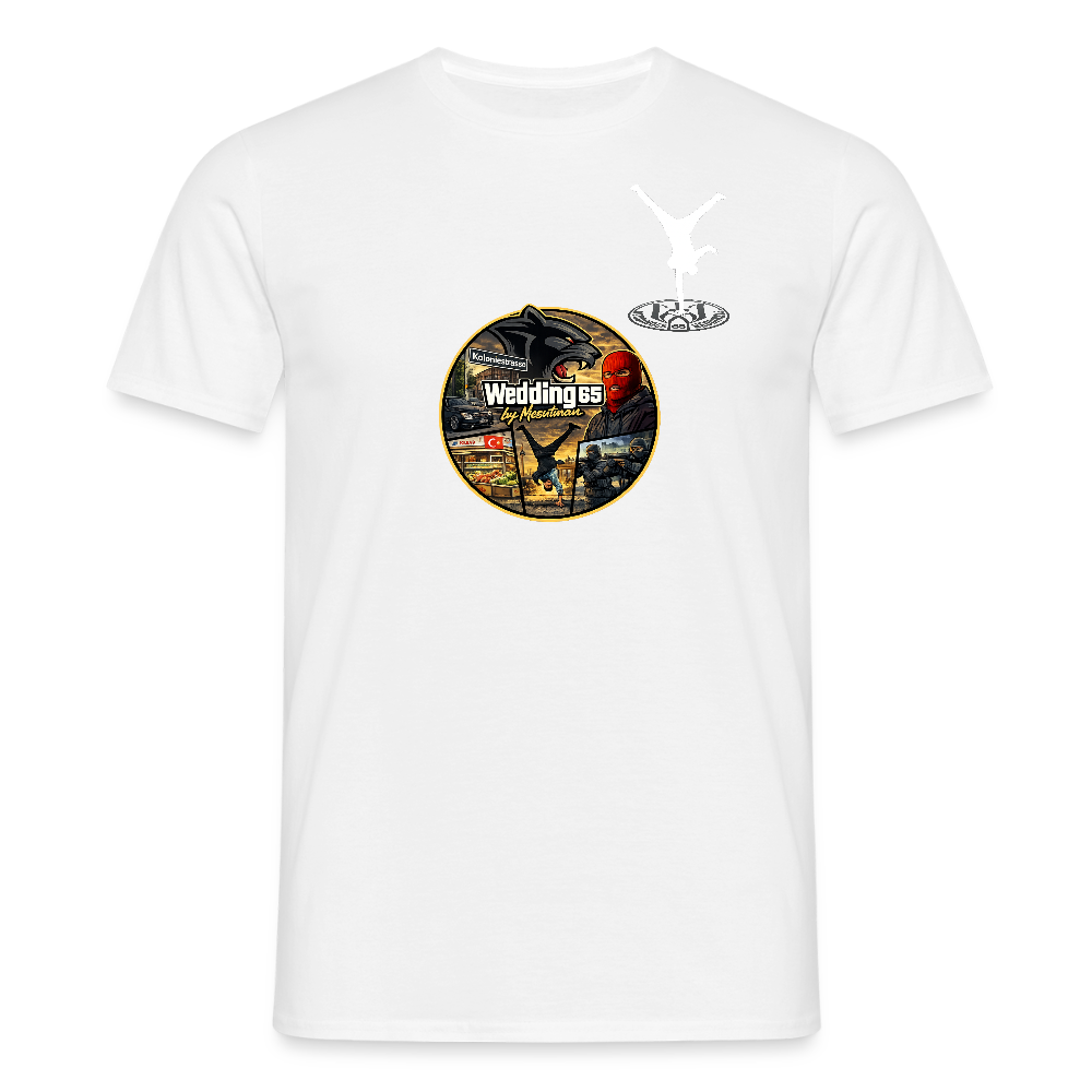 Männer Wedding65 by Mesutman T-Shirt - Weiß