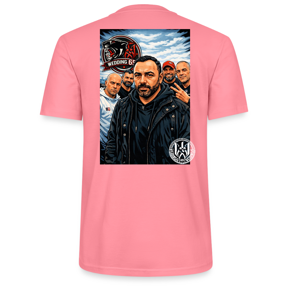 Red Panther Wedding65 Unisex T-Shirt CRAFTER - Pink 