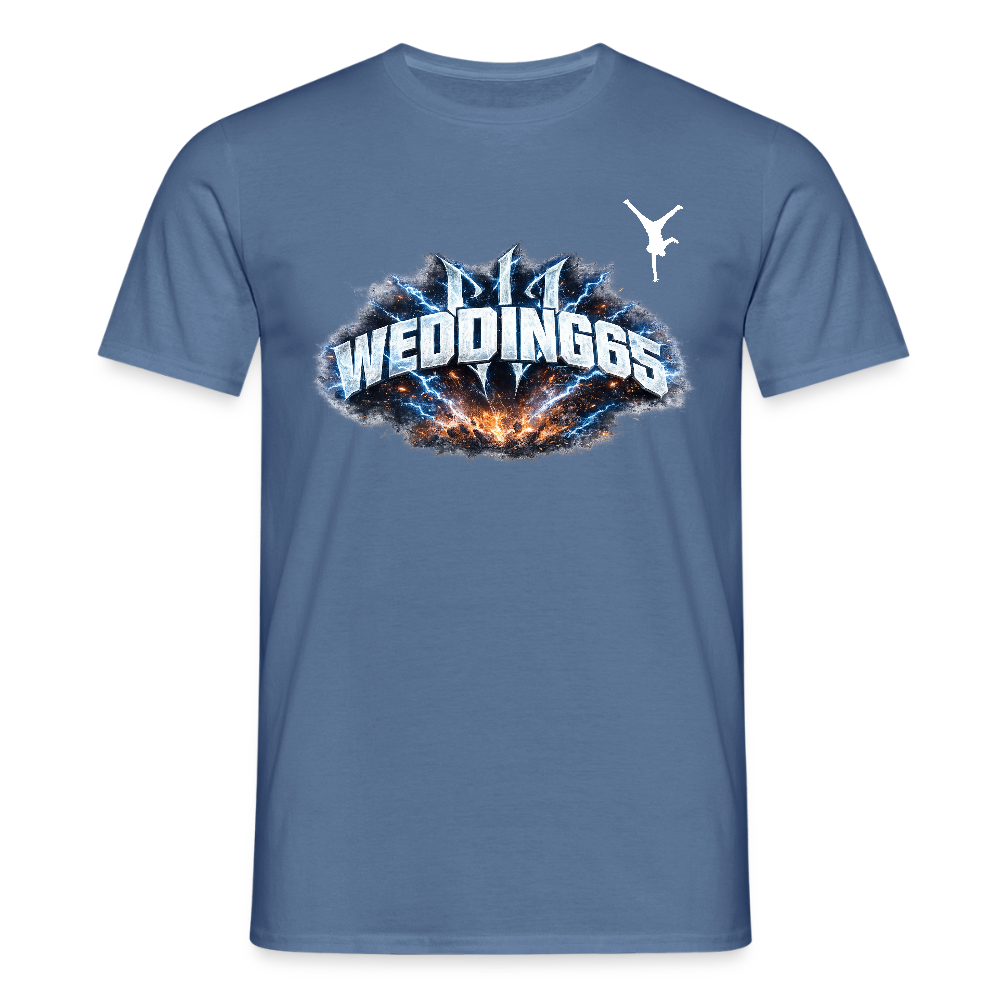 Mesutman 99 Wedding 65 Flash Männer T-Shirt - Taubenblau 