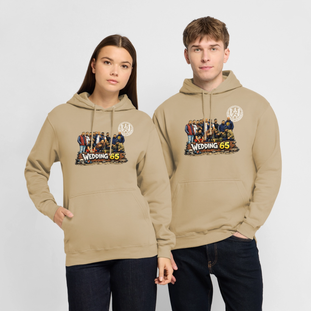 Group Wedding65 Ghetto Unisex Hoodie - Beige