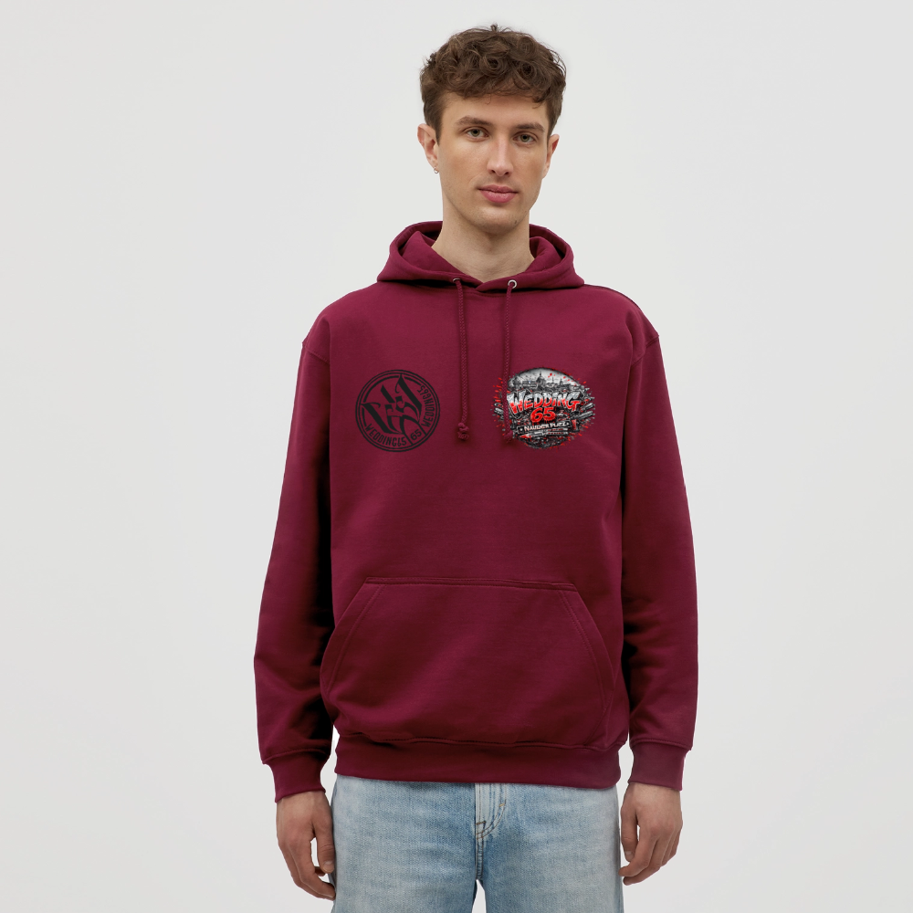 Berlin Wedding 65 Nauener Platz Unisex Hoodie - Bordeaux