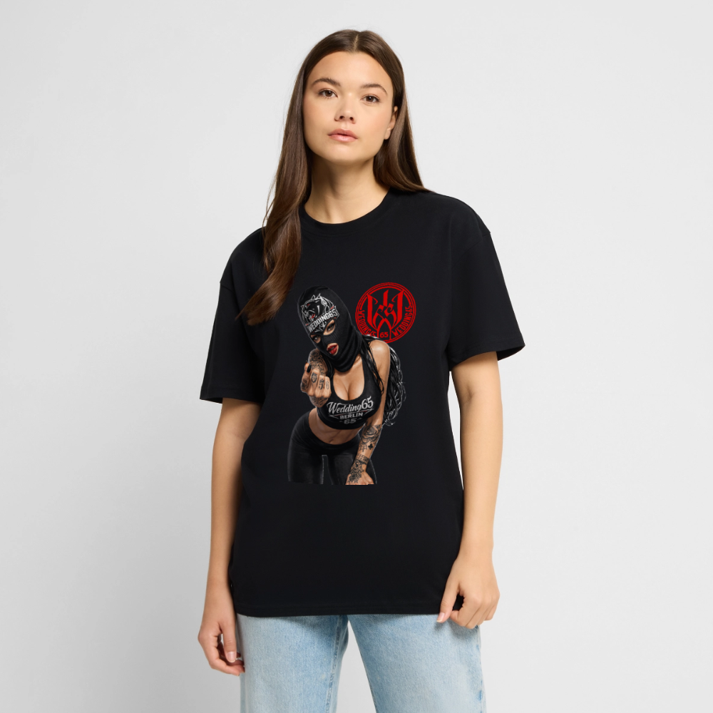 Red Hot Wedding65 Heavy Oversize T-Shirt - Schwarz