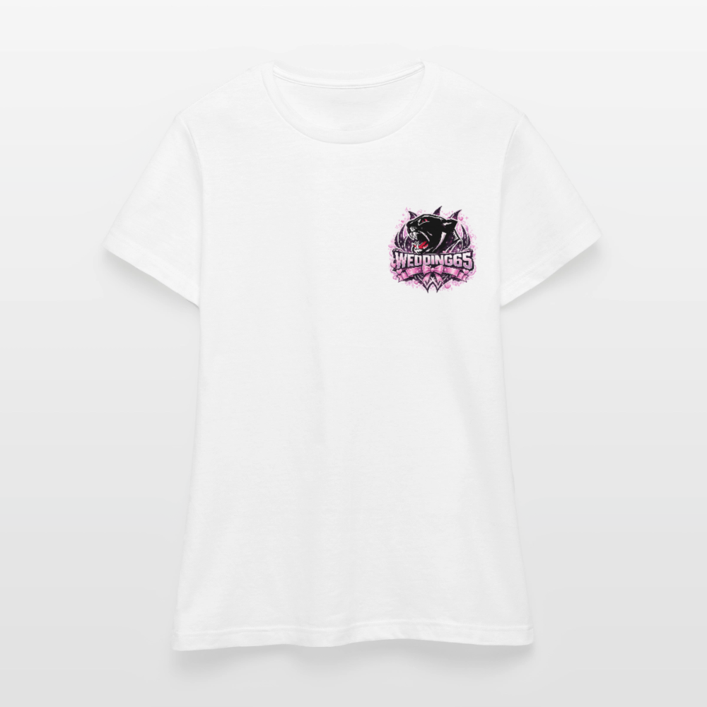 Girly Wedding65 Frauen T-Shirt - Weiß