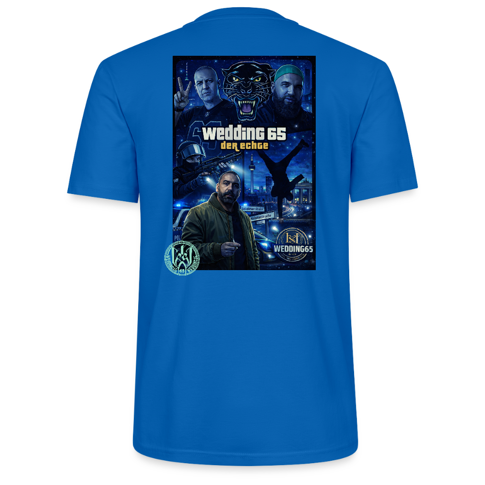 Der Echte Wedding 65 Unisex T-Shirt - Pfauenblau