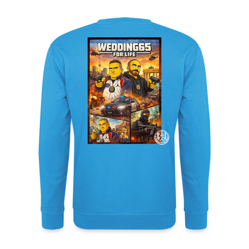 Wedding65 Simps NG Unisex Pullover - Meeresblau