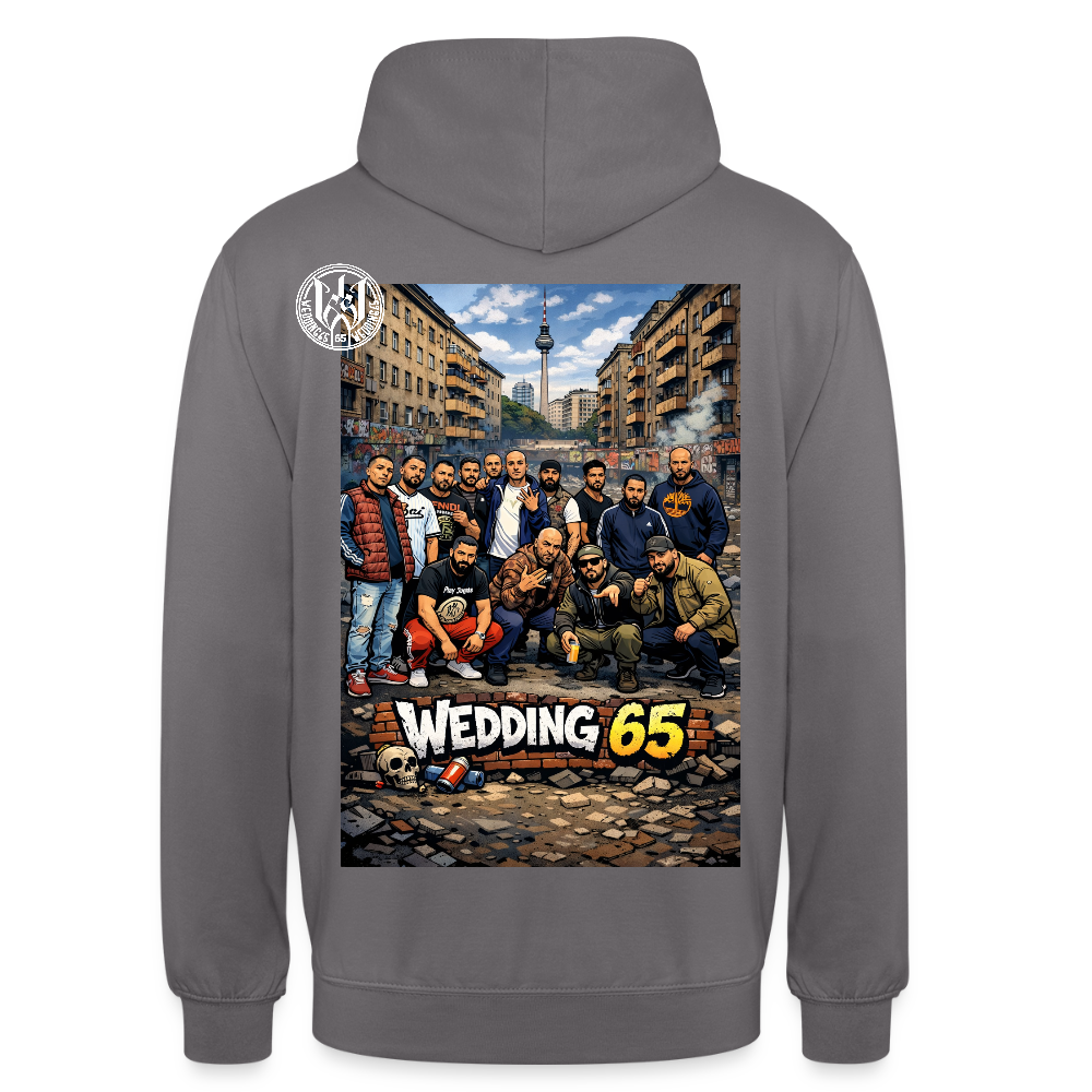 Group Wedding65 Ghetto Unisex Hoodie - Mittelgrau