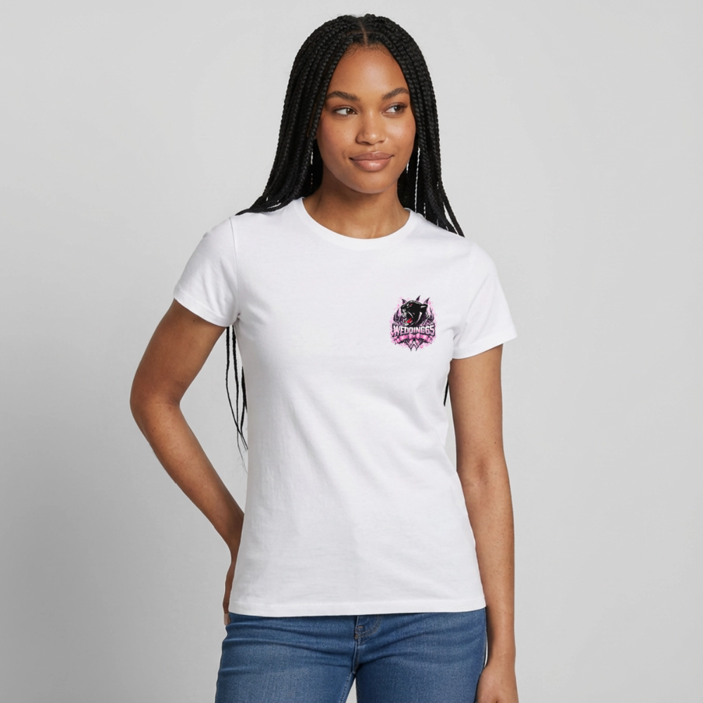 Girly Wedding65 Frauen T-Shirt - Weiß