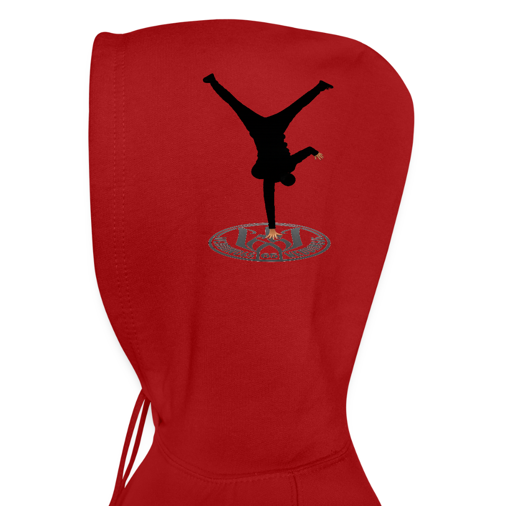 Breakdance 99 Wedding65 Unisex Hoodie - Rot