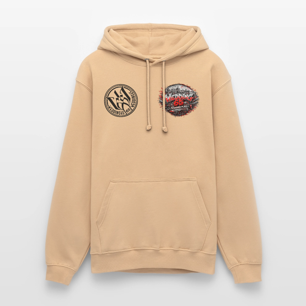 Berlin Wedding 65 Nauener Platz Unisex Hoodie - Pfirsich