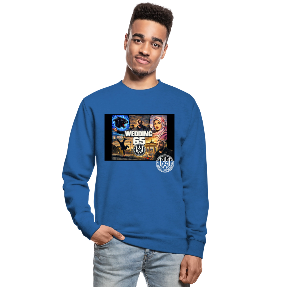 Wedding65 Unisex Pullover - Royalblau