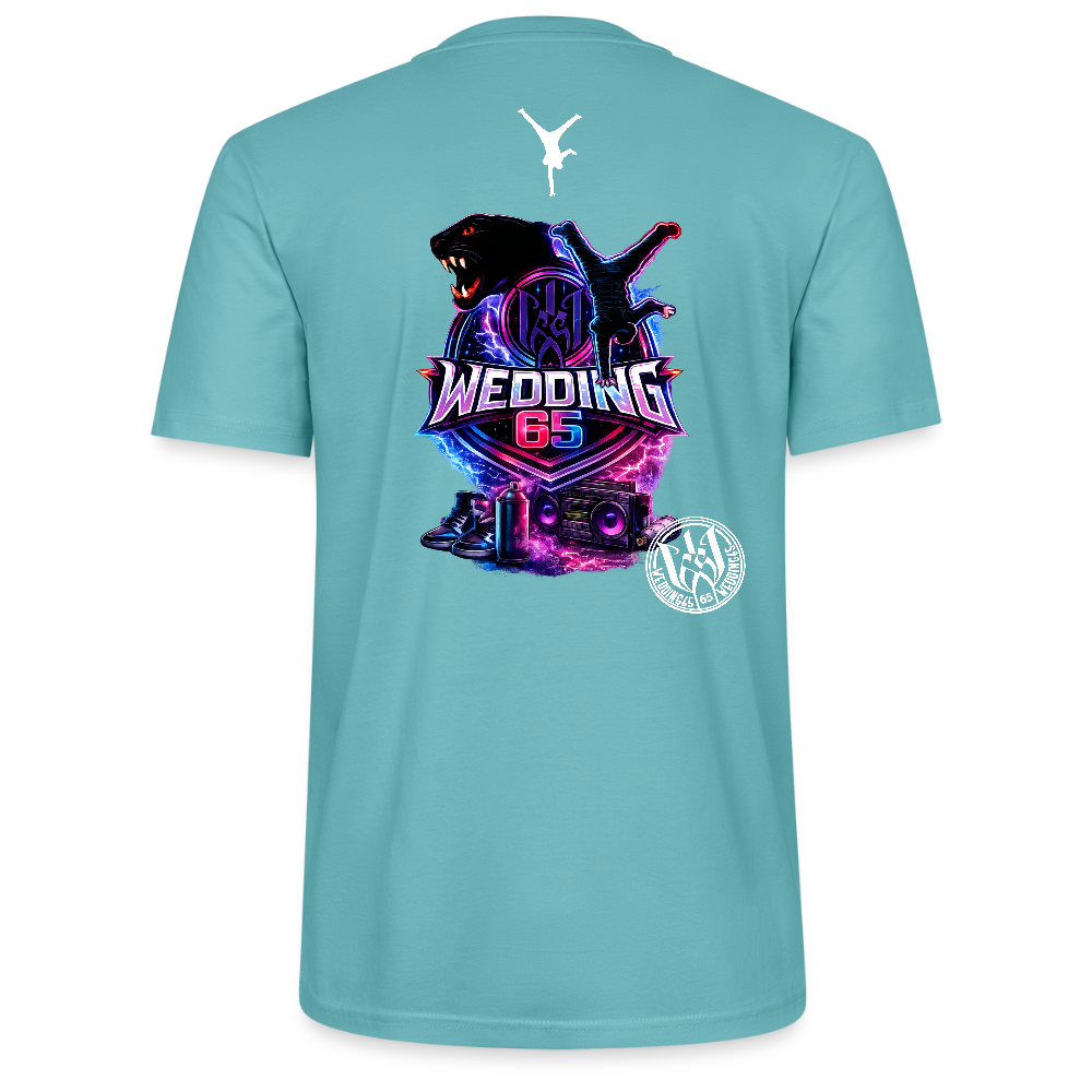 Neon Wedding65 Unisex T-Shirt CRAFTER - Pastelltürkis