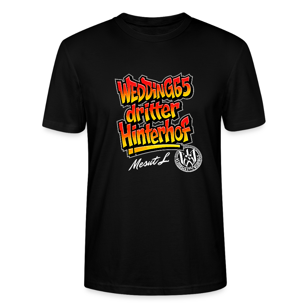 Dritter Hinterhof Mesut L. Unisex T-Shirt - Schwarz