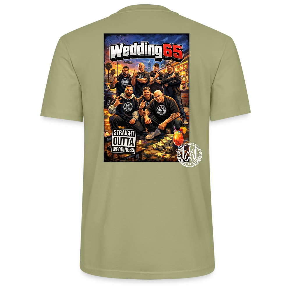 Outta Gang Wedding65  Unisex T-Shirt CRAFTER - Nebelgrün