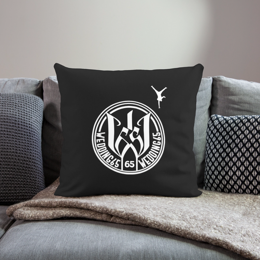 Original Wedding65 Sofakissenbezug 44 x 44 cm - Schwarz