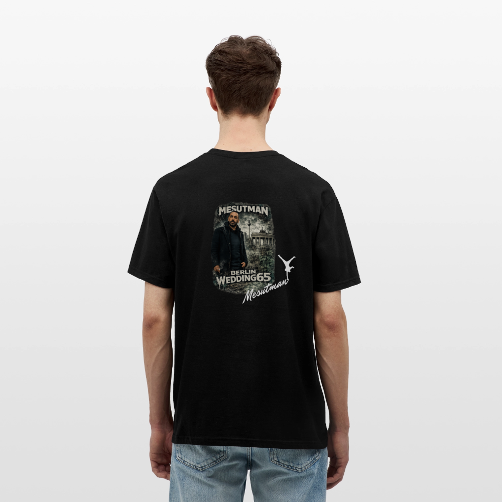 Mesutman65 Dritter Hinterhof Männer T-Shirt - Schwarz