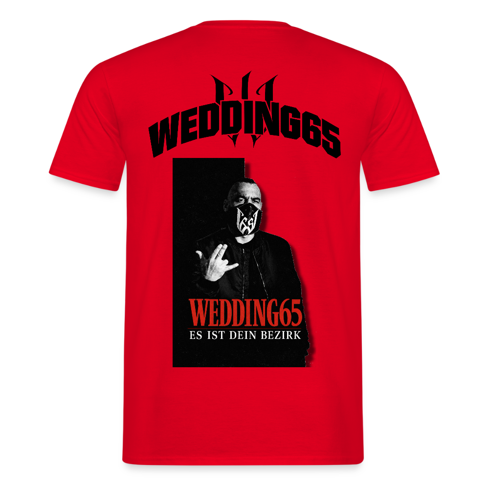 Scarface Wedding65 Männer T-Shirt - Rot
