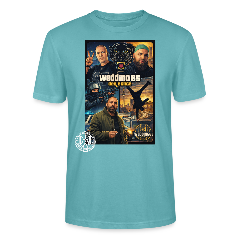 Der Echte Wedding 65 Unisex T-Shirt - Pastelltürkis