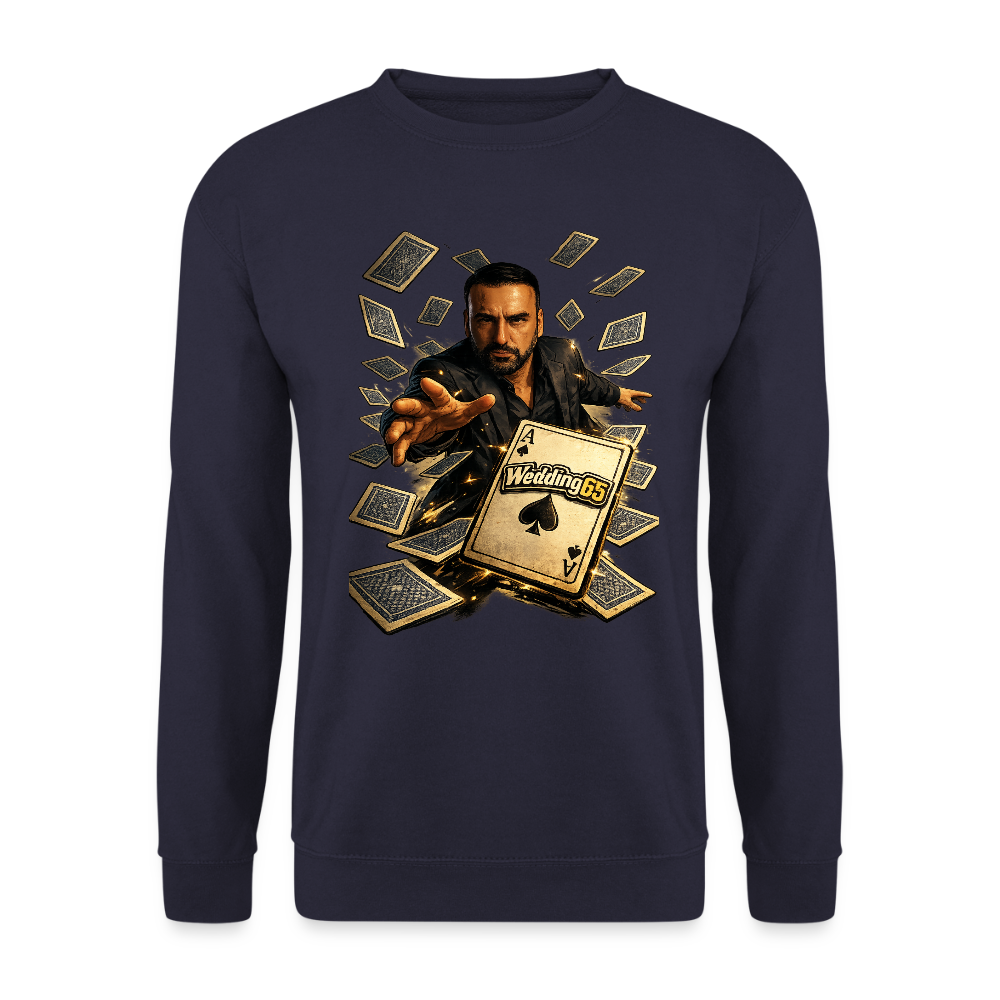 Magic Wedding 65 Mesutman Unisex Pullover - Navy
