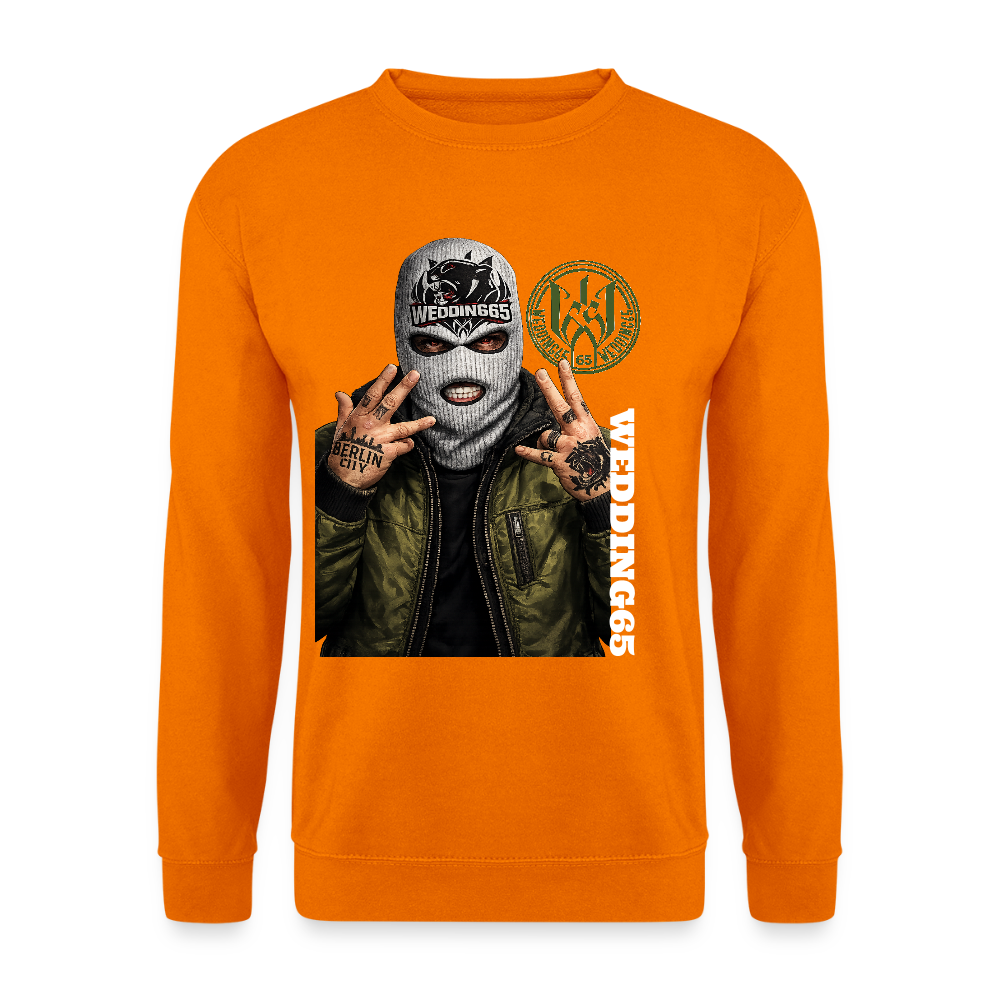 BC Green Wedding65 Unisex Pullover - Orange