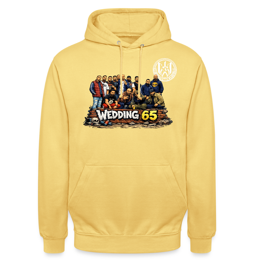 Group Wedding65 Ghetto Unisex Hoodie - Zitronengelb