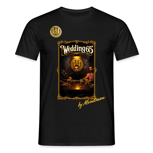 Barock Wedding 65 Männer T-Shirt - Schwarz