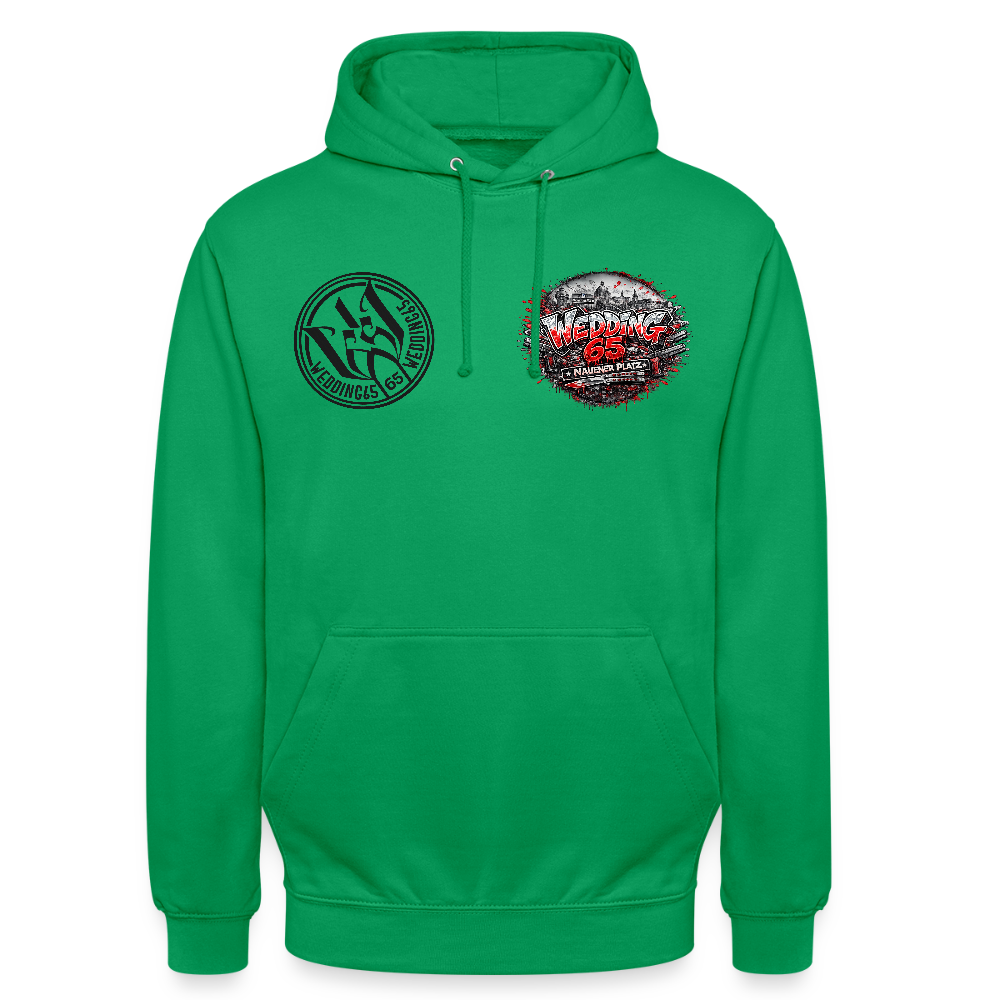 Berlin Wedding 65 Nauener Platz Unisex Hoodie - Kelly Green