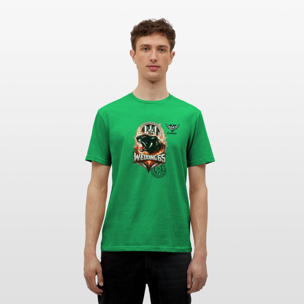 Fire Panther Wedding 65 Männer T-Shirt - Kelly Green