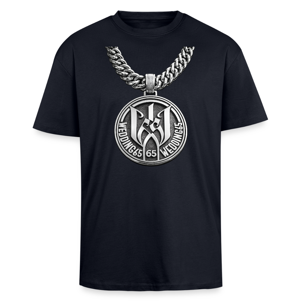 Wedding65 Kette Heavy Oversize T-Shirt - French Navy