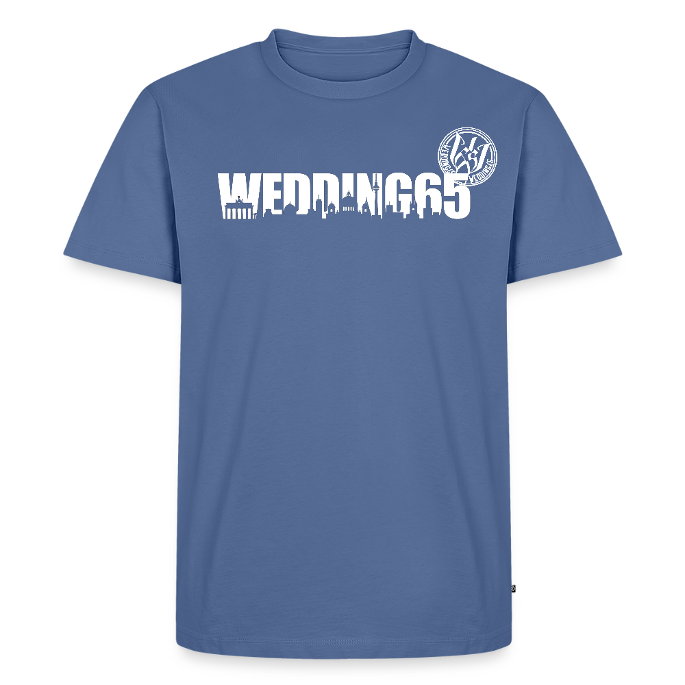 Wedding Classic Shirt Männer Premium T-Shirt - Taubenblau