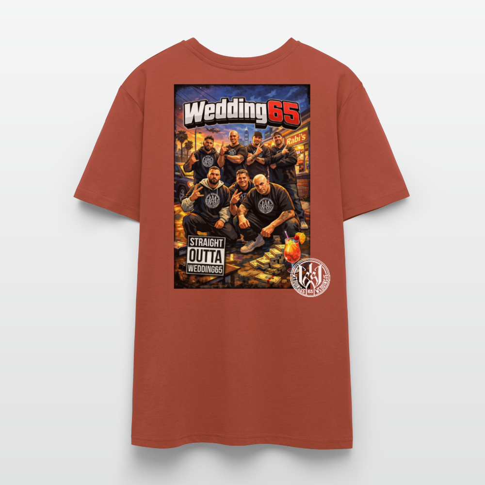 Outta Gang Wedding65  Unisex T-Shirt CRAFTER - Terrakotta