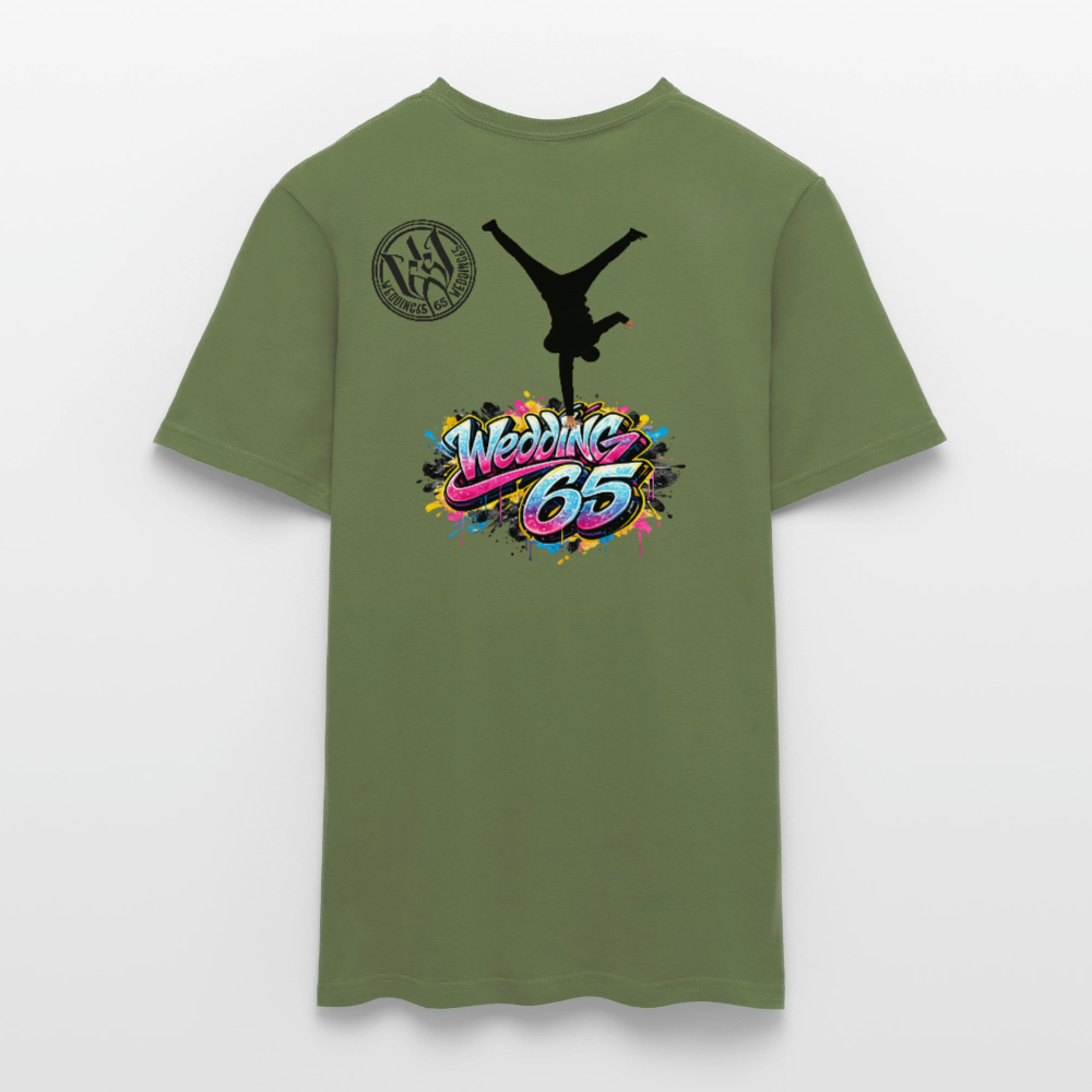 Männer Neon Wedding 65 T-Shirt - Militärgrün