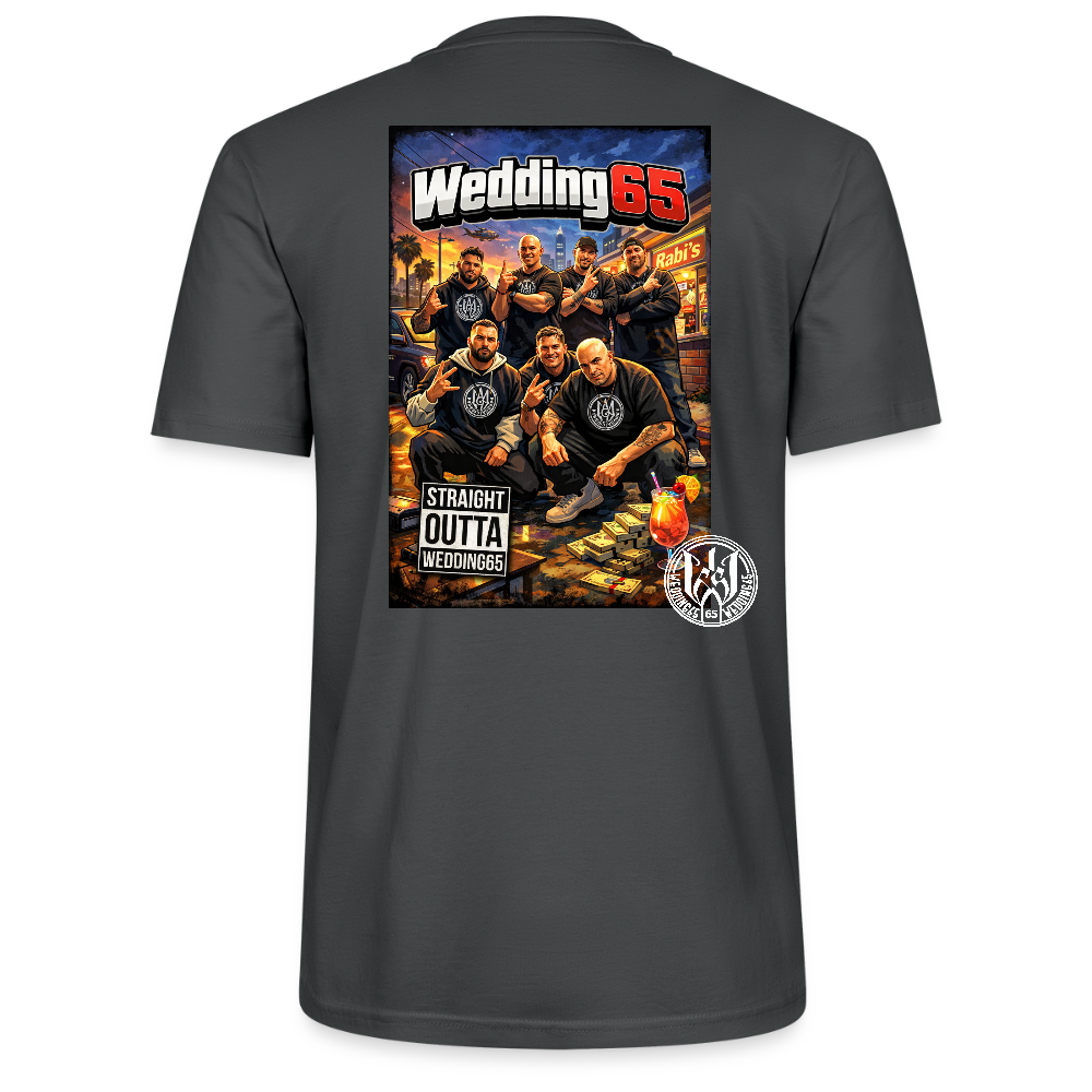 Outta Gang Wedding65  Unisex T-Shirt CRAFTER - Anthrazit