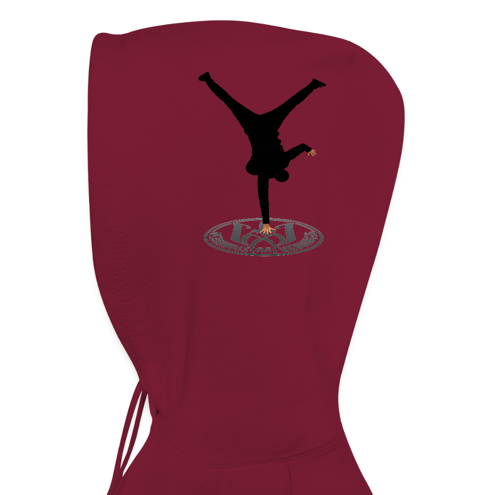 Breakdance 99 Wedding65 Unisex Hoodie - Bordeaux