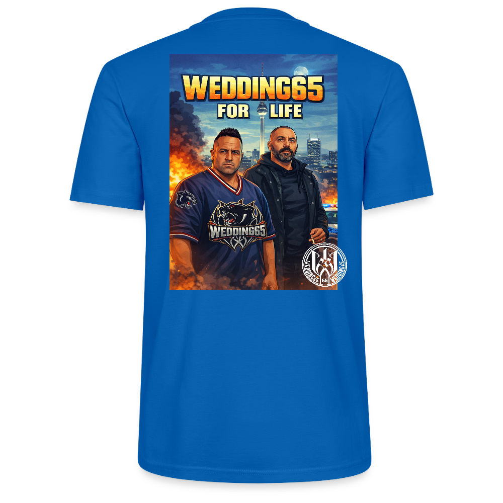 Tag Team WEDDING65 Unisex T-Shirt CRAFTER - Pfauenblau