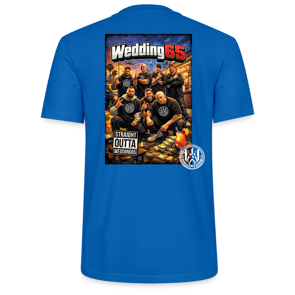 Outta Gang Wedding65  Unisex T-Shirt CRAFTER - Pfauenblau