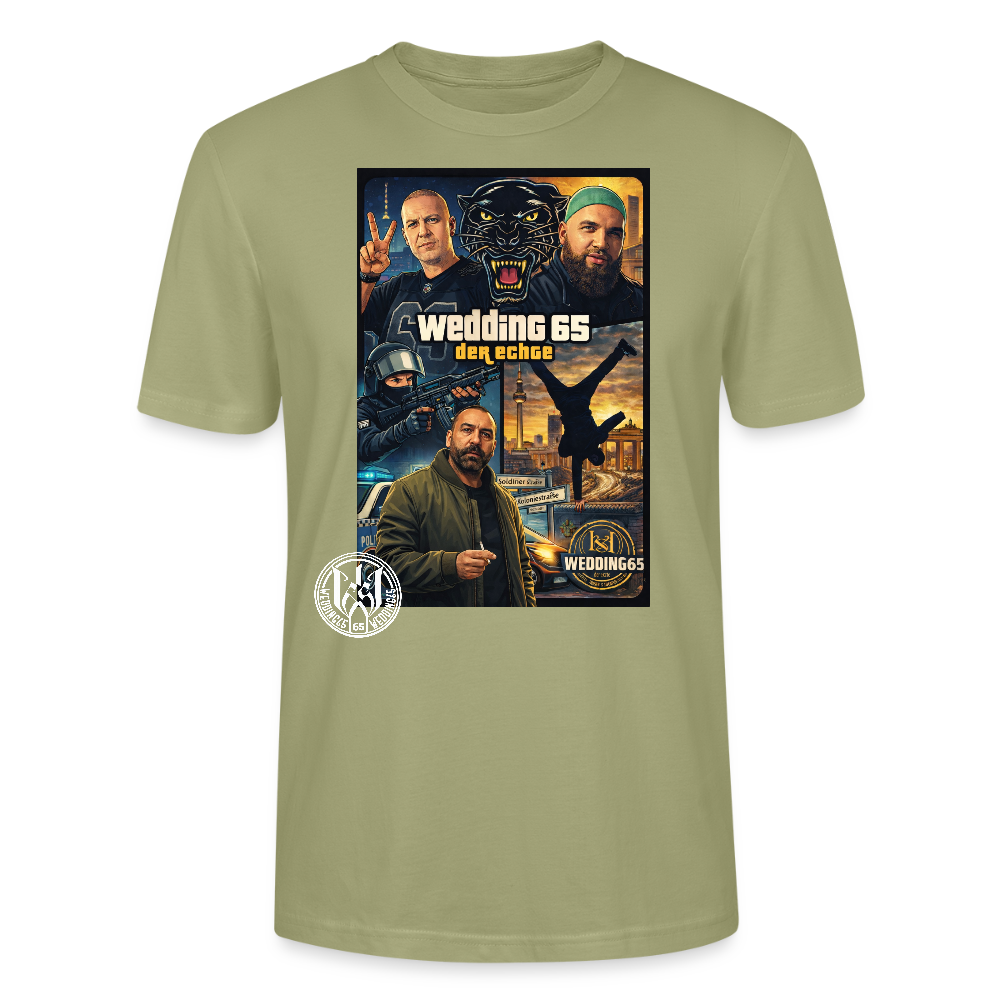 Der Echte Wedding 65 Unisex T-Shirt - Nebelgrün