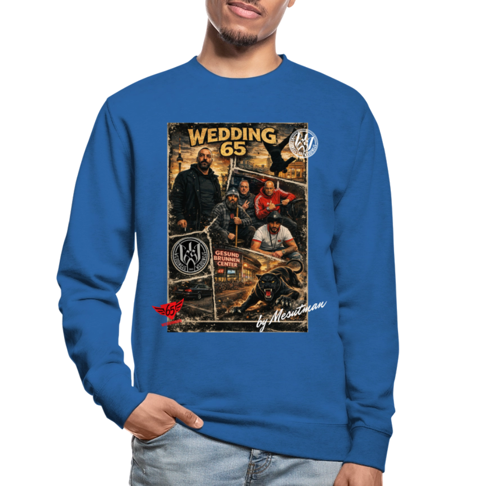 Kardes Wedding 65 Berlin Unisex Pullover - Royalblau