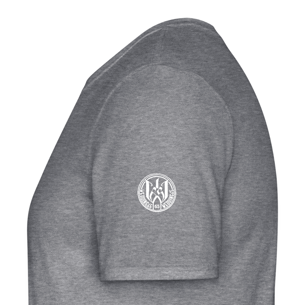 Black logo Shirt Wedding65 Männer T-Shirt - Graphit meliert