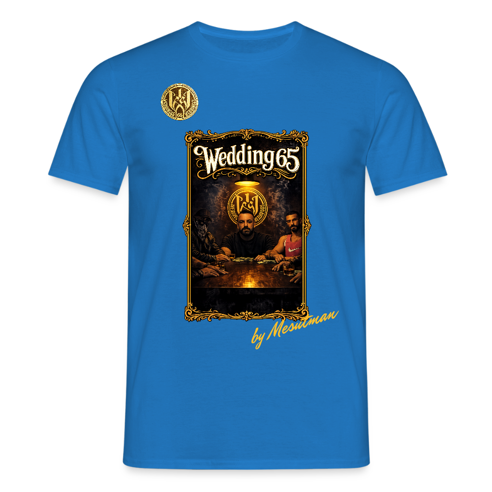 Barock Wedding 65 Männer T-Shirt - Royalblau