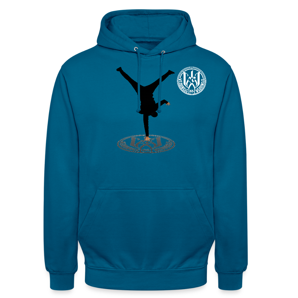 Breakdance 99 Wedding65 Unisex Hoodie - Tiefseeblau 