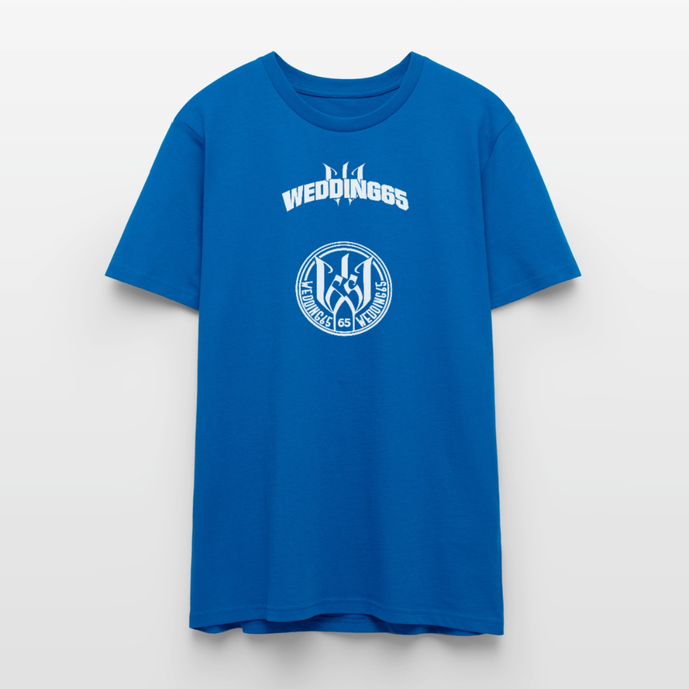 Tag Team WEDDING65 Unisex T-Shirt CRAFTER - Pfauenblau