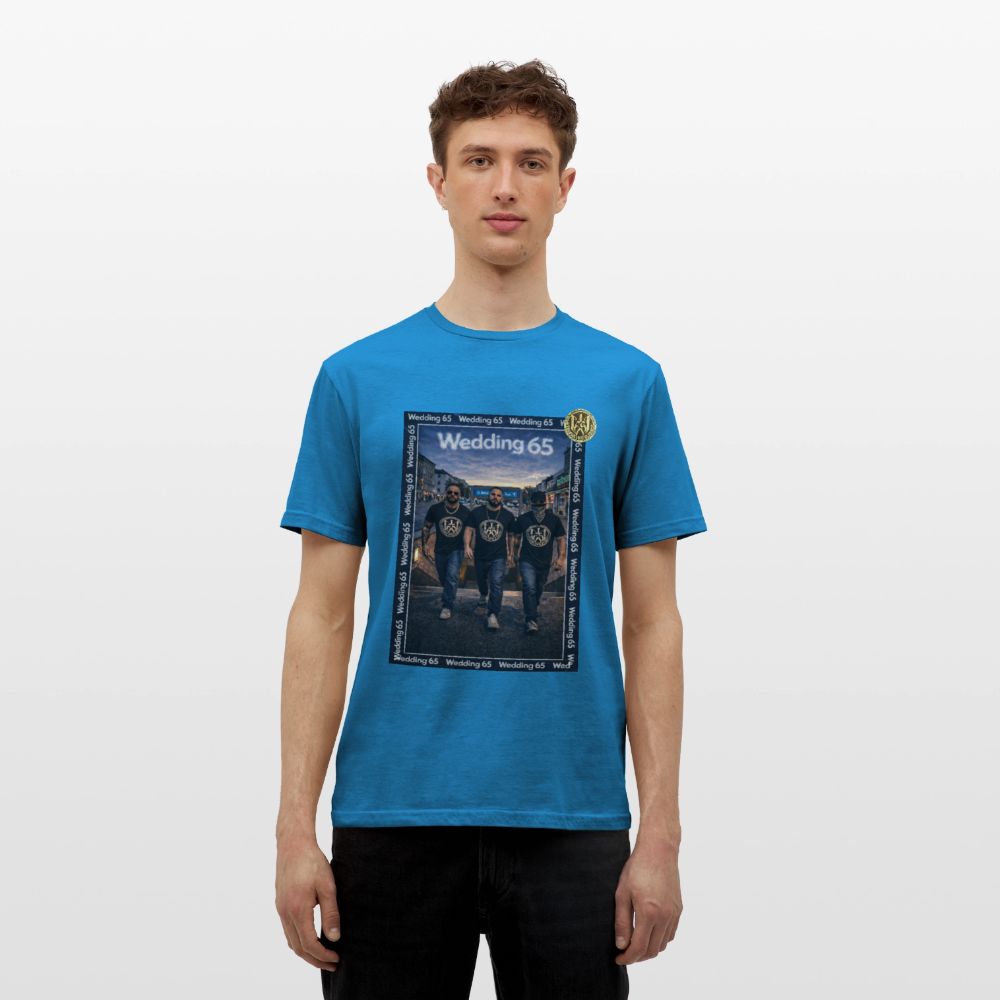 3Metro Wedding 65 Männer T-Shirt - Royalblau