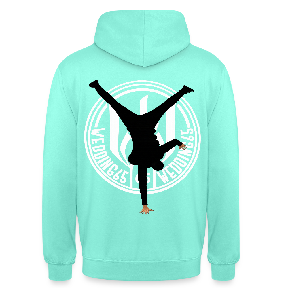Breakdance 99 Wedding65 Unisex Hoodie - Mint