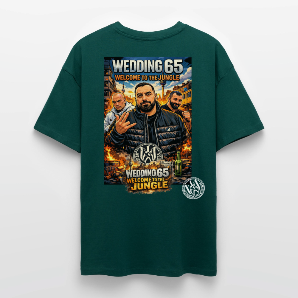 Jungle Wedding65 Heavy Oversize T-Shirt - hunter Green