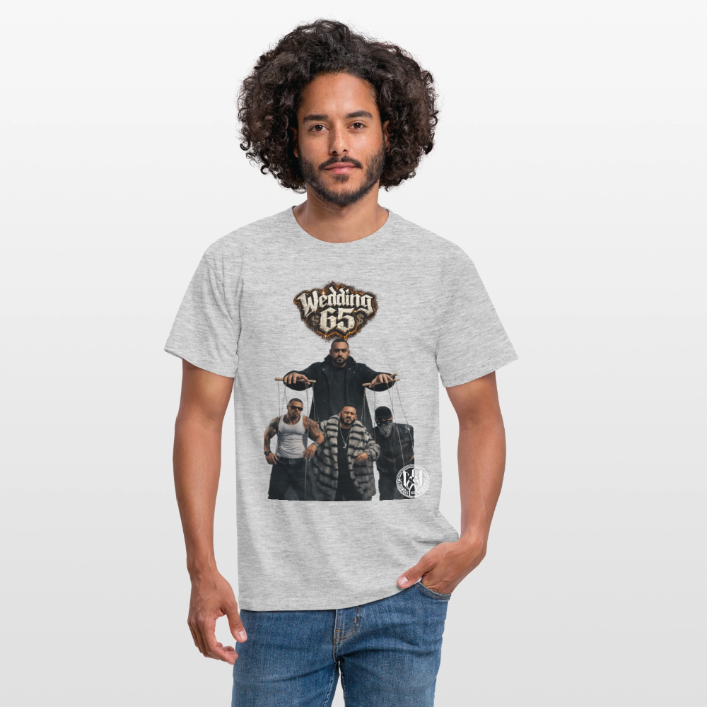 Wedding65 - Right- Männer T-Shirt - Grau meliert