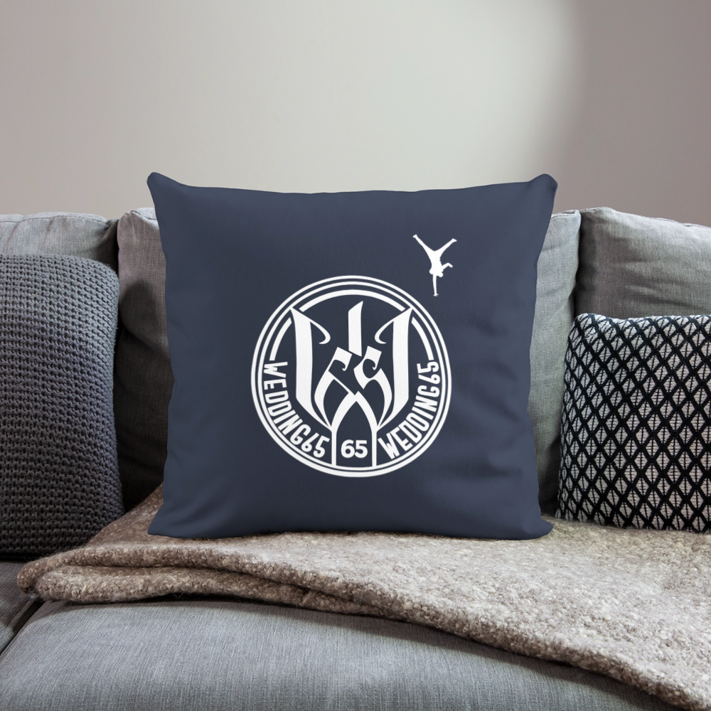 Original Wedding65 Sofakissenbezug 44 x 44 cm - Navy