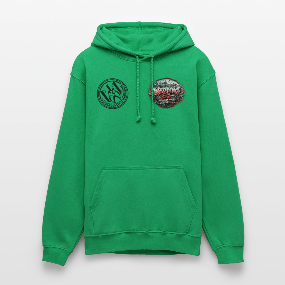 Berlin Wedding 65 Nauener Platz Unisex Hoodie - Kelly Green